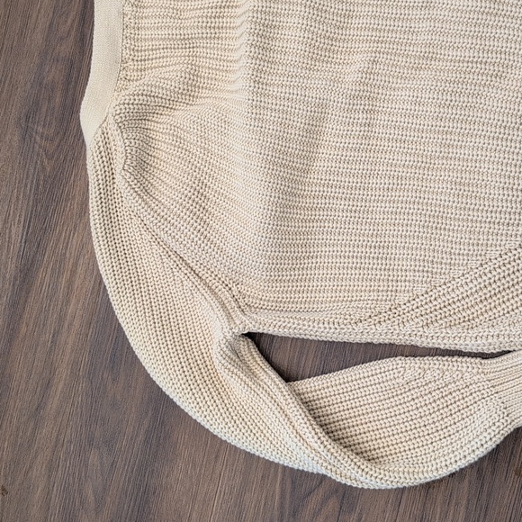 Poppy Barley The Novel Cardigan In Oatmeal - Picture 16 of 16